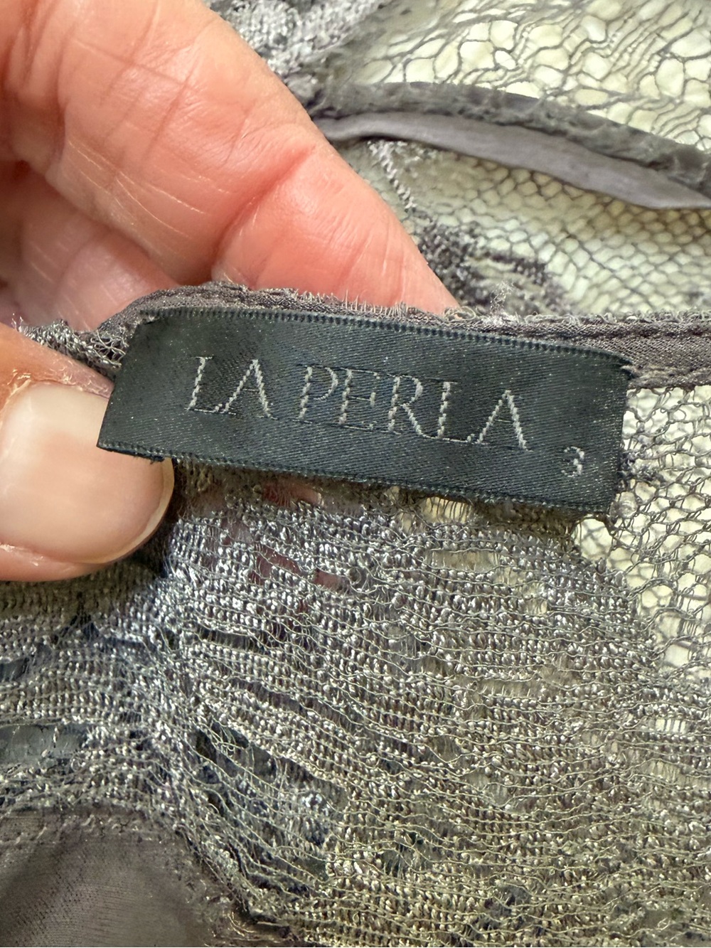 Vintage La Perla Peignoir/Slip - Picture 11 of 14